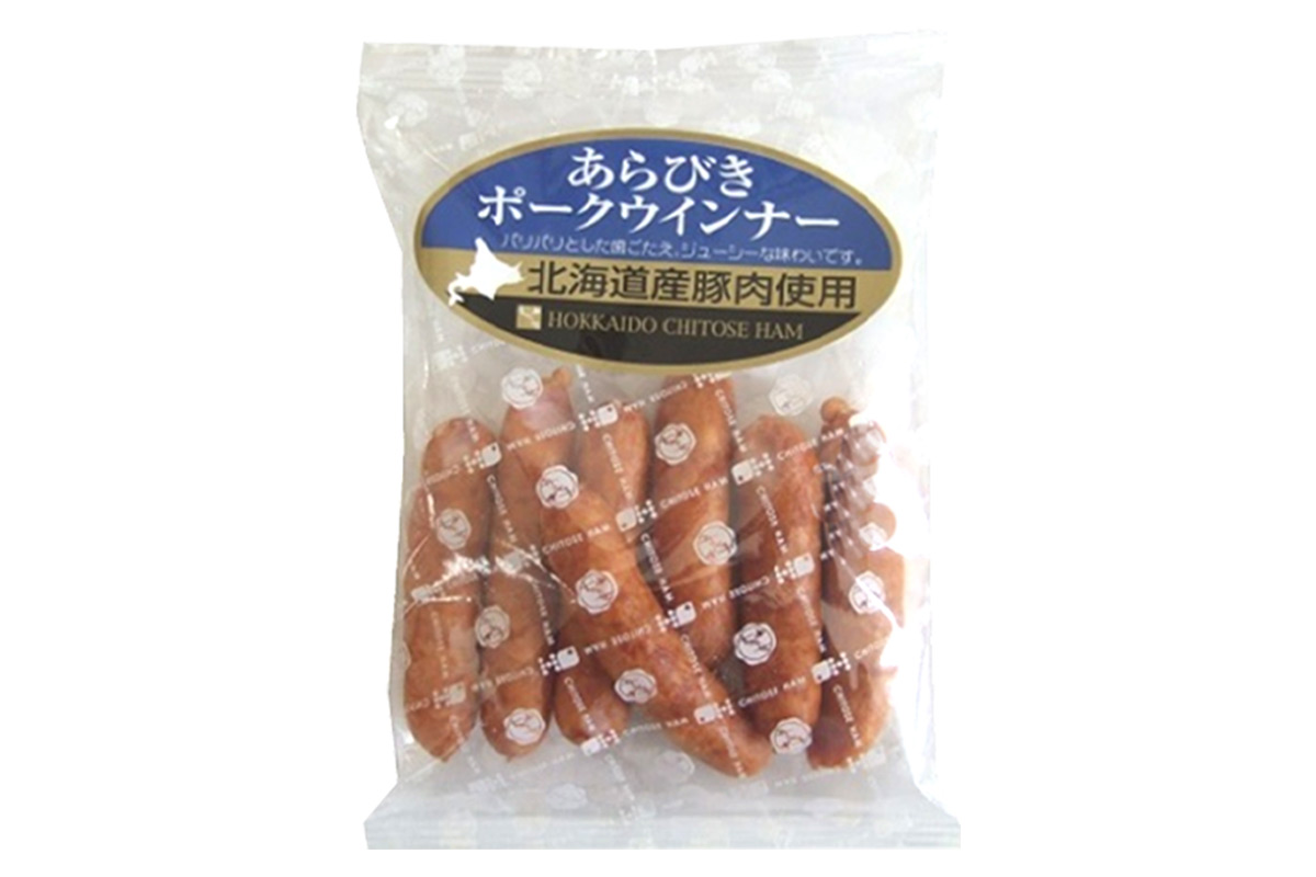 北海道産豚肉使用あらびきポークウインナー